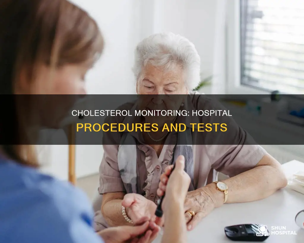 how to monitor cholesterol at the hospital