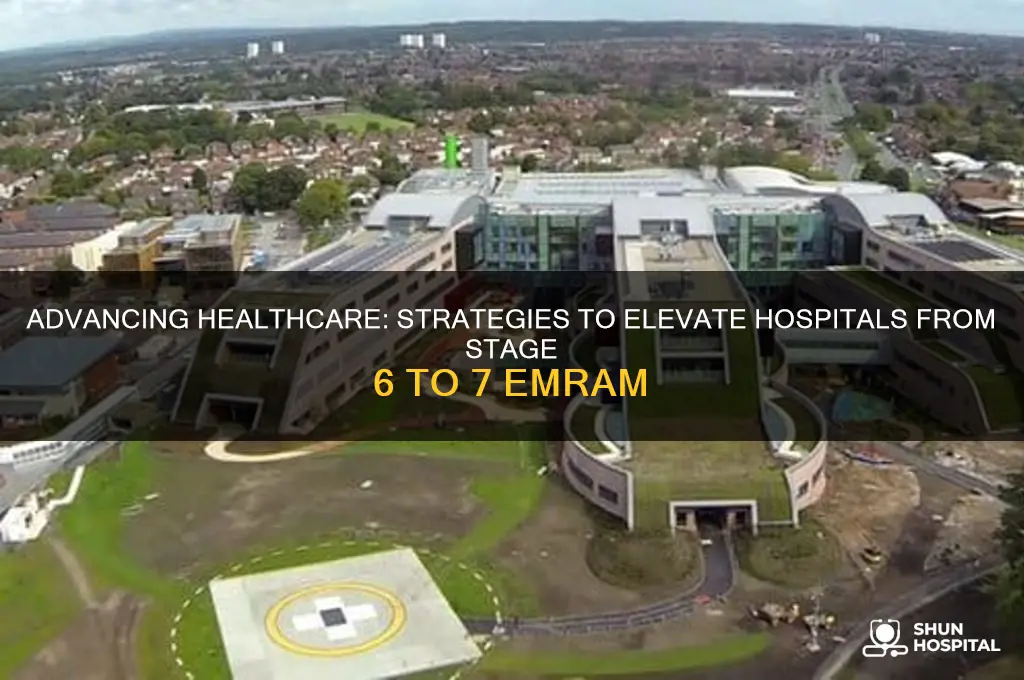how to move hospitals from stage 6 to 7 emram