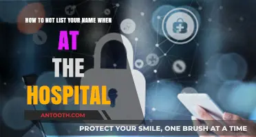 Protect Your Privacy: Tips to Keep Your Name Off Hospital Records