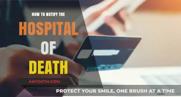 Informing Hospitals of Patient Deaths: A Step-by-Step Guide