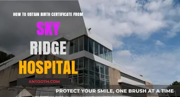 Obtaining Your Birth Certificate from Sky Ridge Hospital: A Step-by-Step Guide