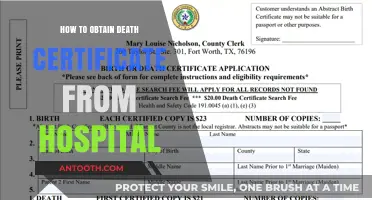 Obtaining a Death Certificate: The Hospital Process Simplified