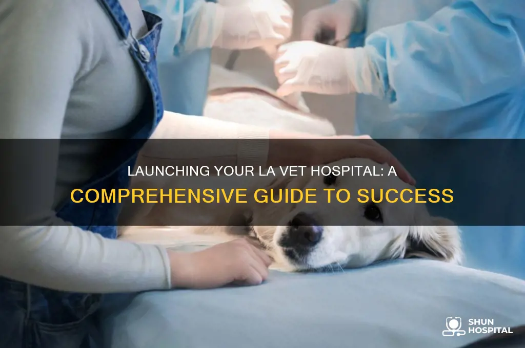 how to open a veterinary hospital in los angeles
