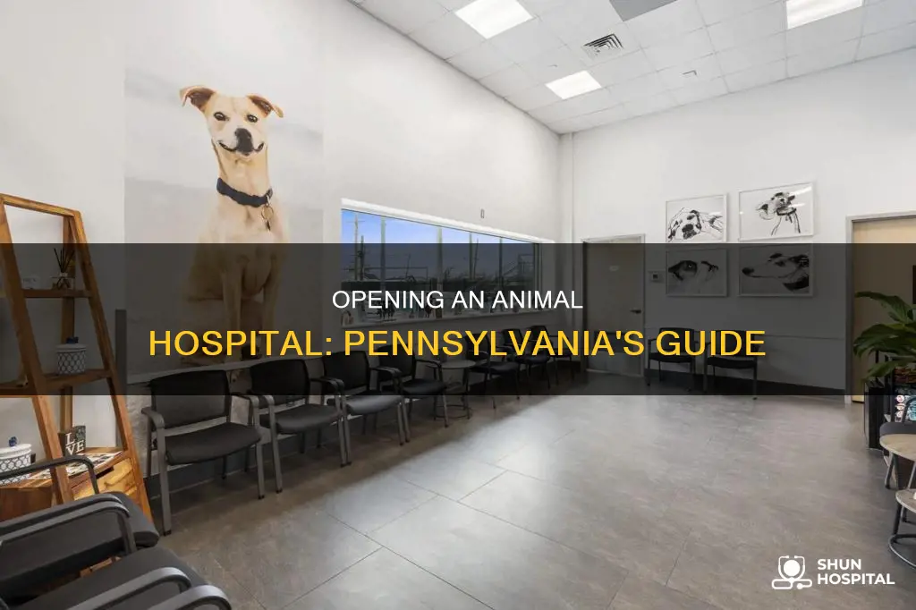 how to open animal hospital in pa