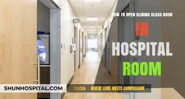 Effortless Access: Opening Hospital Room Sliding Glass Doors with Ease