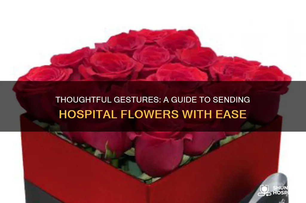 how to order flowers for someone in the hospital