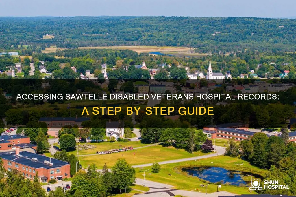 how to order records from sawtelle disabled veterans hospital