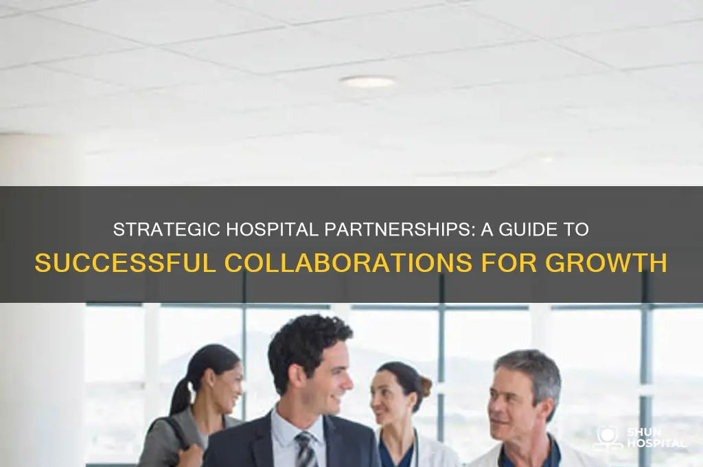 how to partner with hospitals
