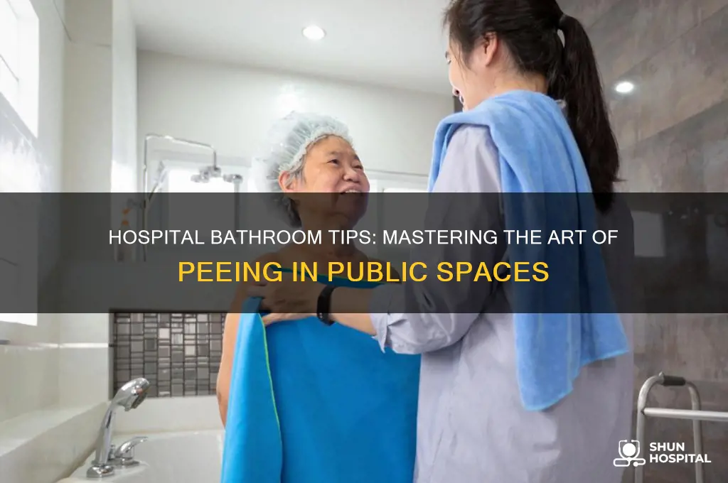 how to pee in hospital