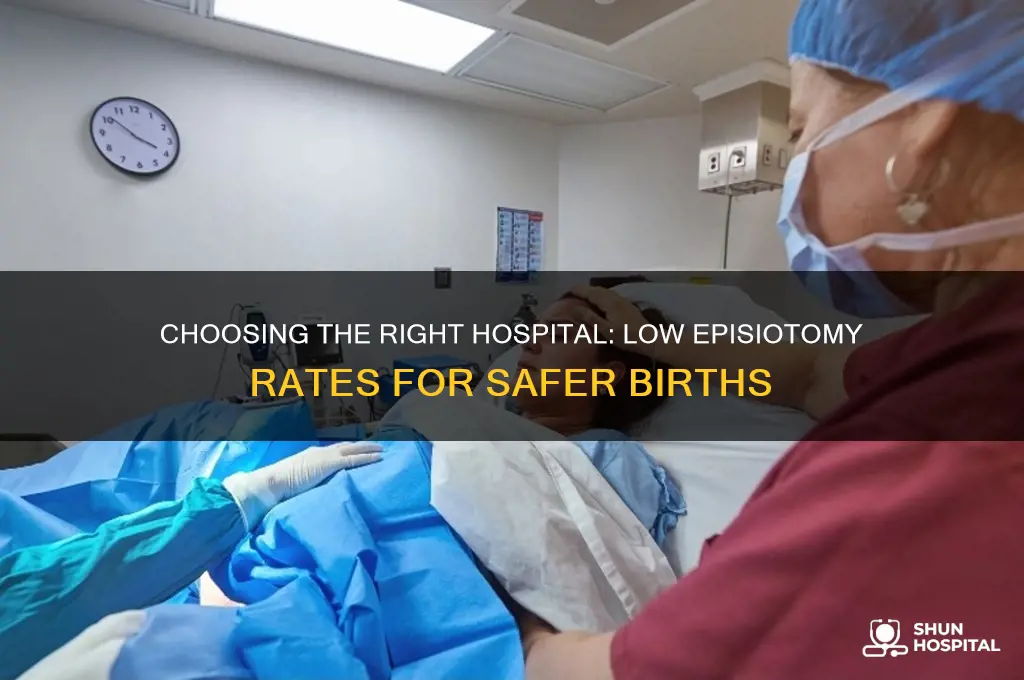 how to pick a hospital with a low episiotomy rate