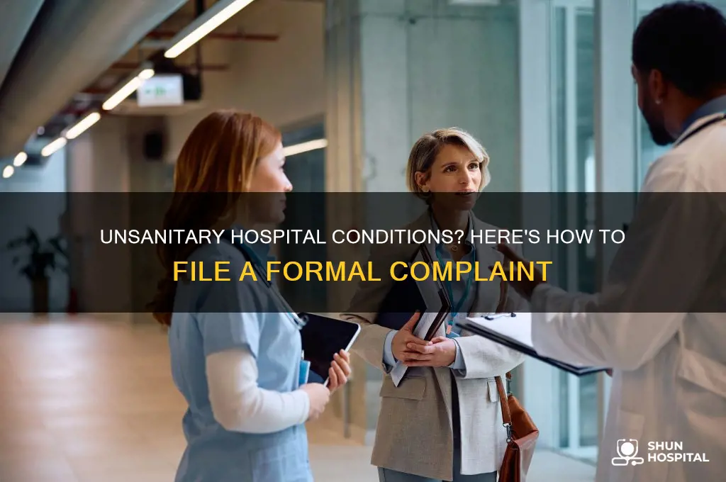 how to place a complaint against a hospital that