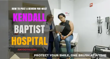 How to Post a Review for West Kendall Baptist Hospital
