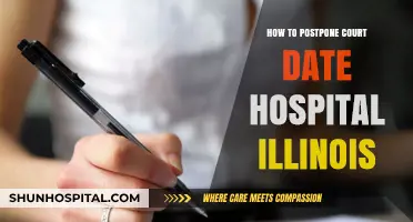 Postponing Court Dates Due to Hospitalization in Illinois