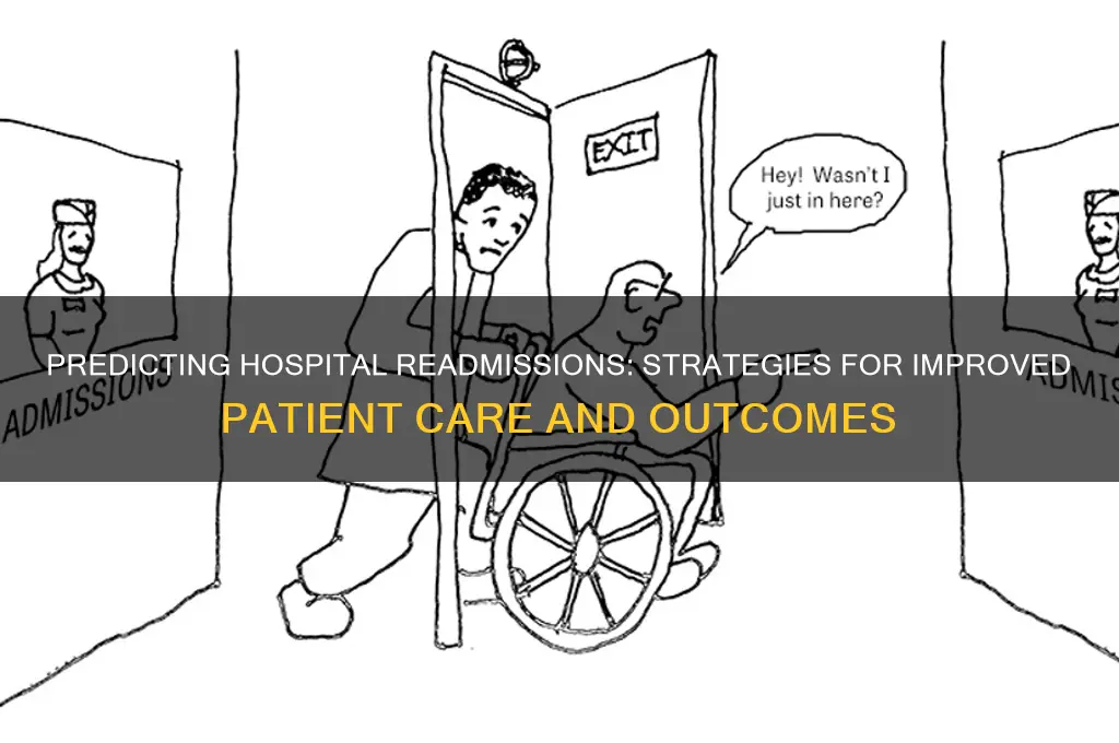 how to predict hospital readmission