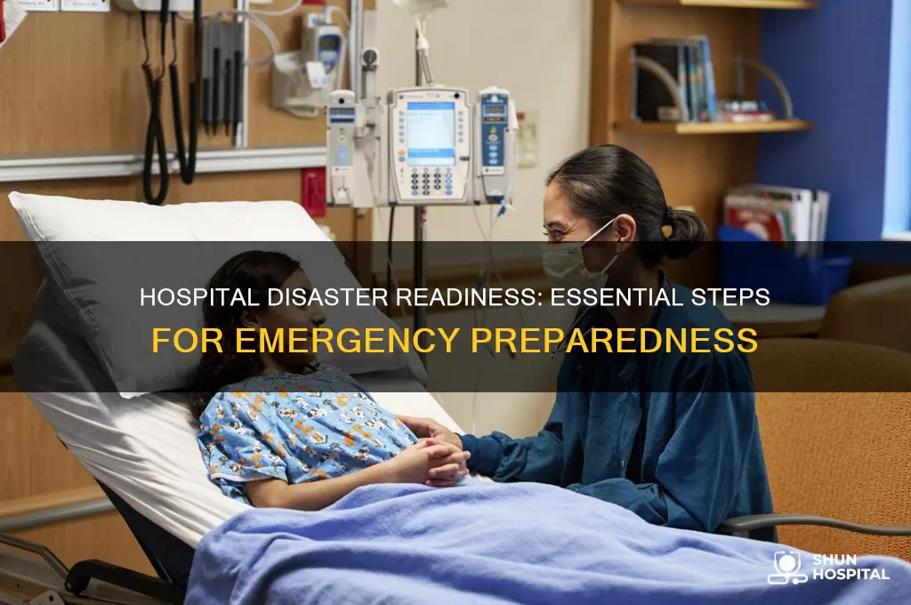 how to prepare for a disaster in a hospital