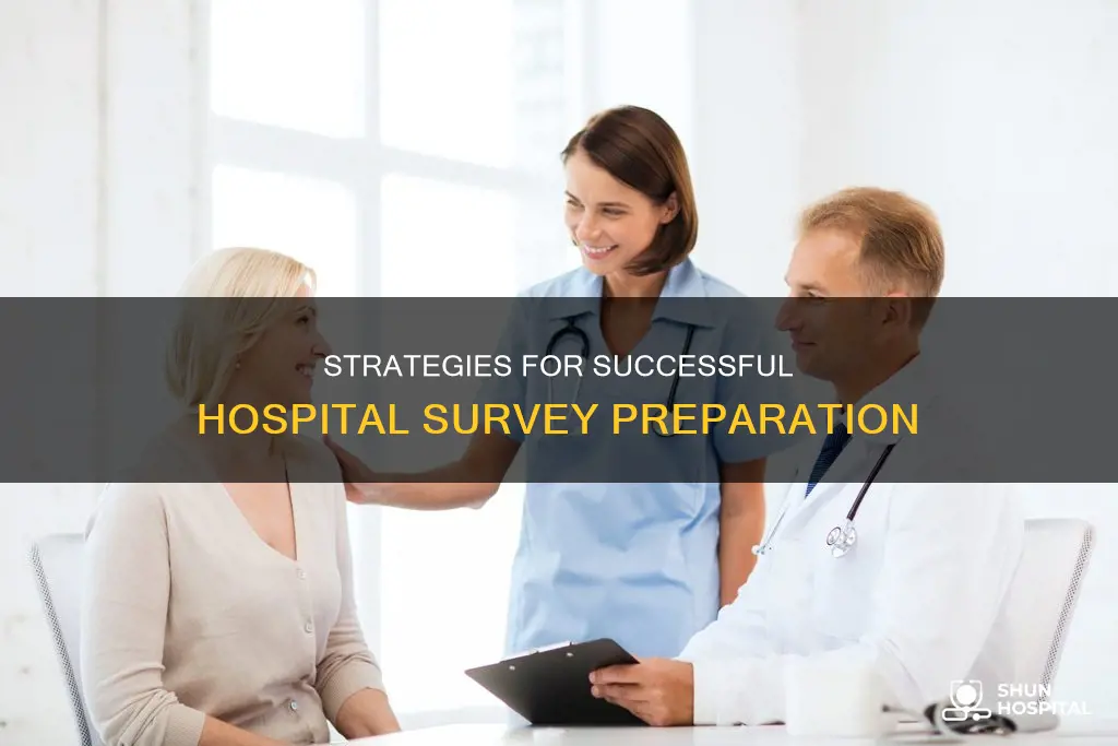 how to prepare for a hospital survey