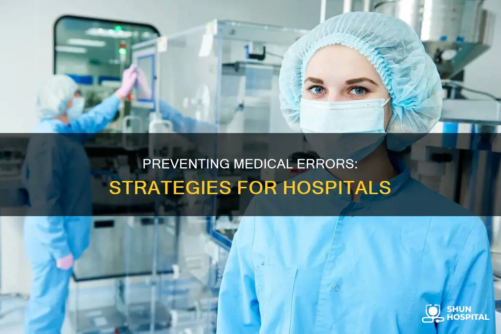 how to prevent medical errors in hospitals