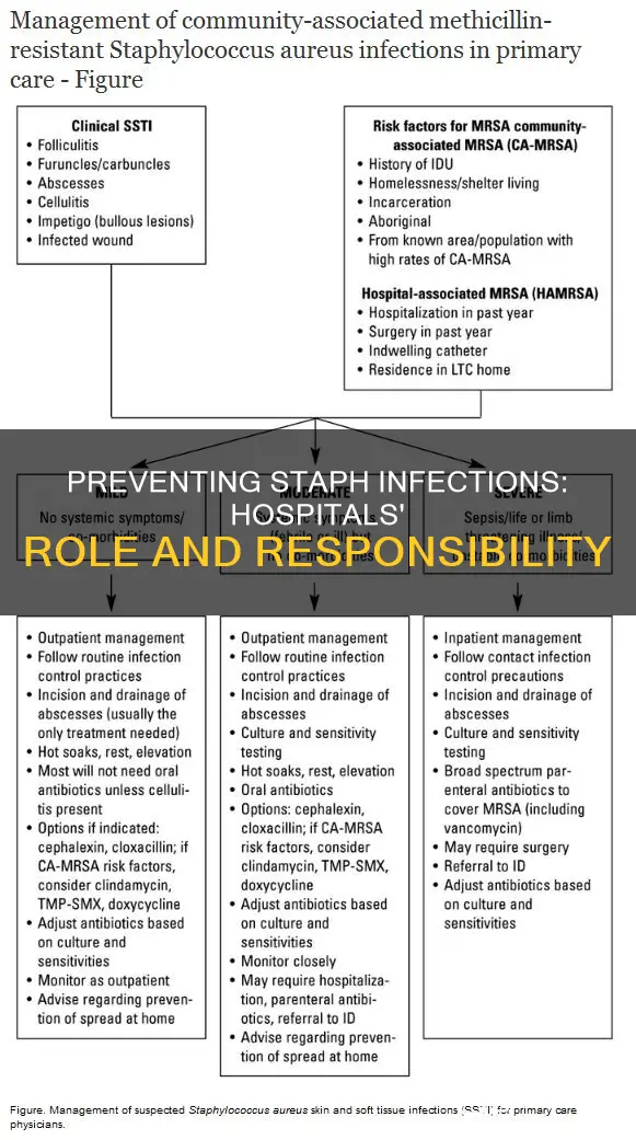 how to prevent staph infection in hospital