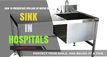 Preventing Hospital Sink Water Spillage: Practical Solutions for Healthcare Facilities