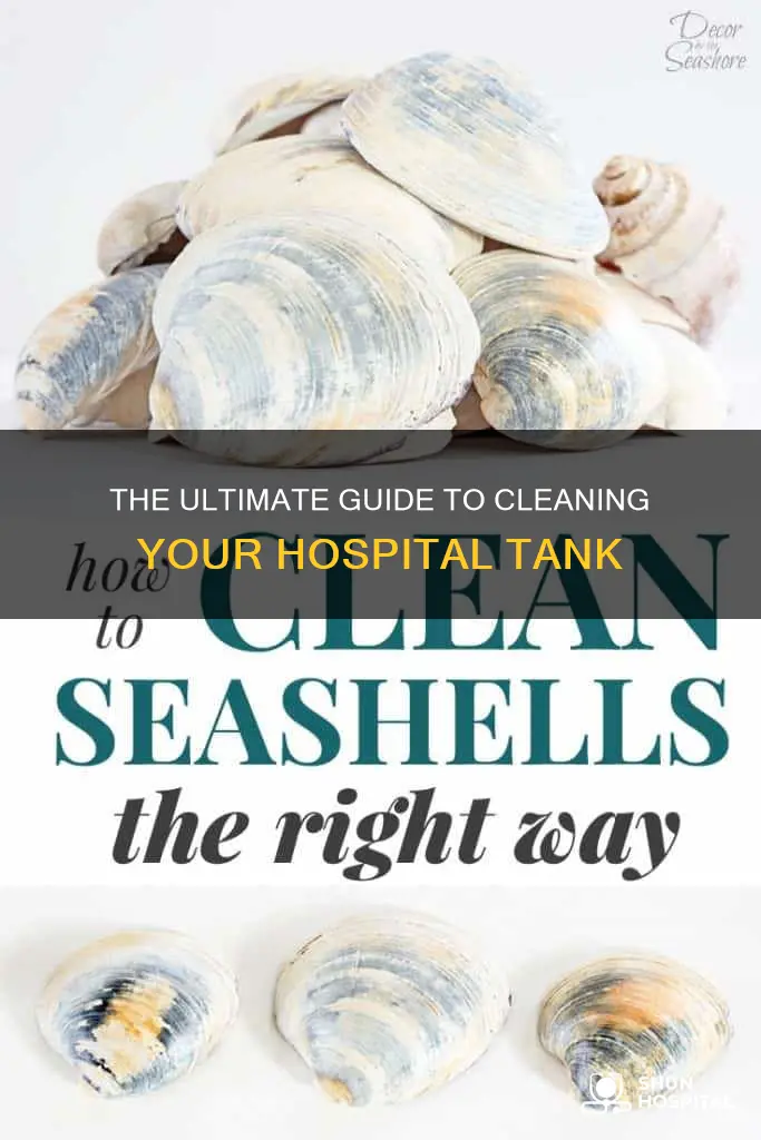 how to properly clean a hospital tank