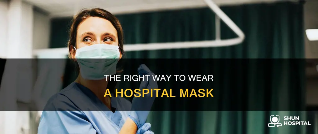 how to properly wear a hospital mask