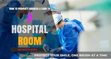 Properly Addressing Hospital Room Cards: A Step-by-Step Guide