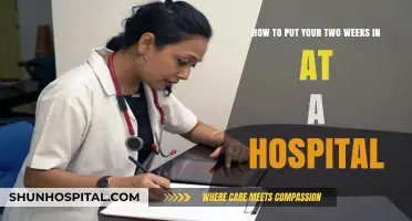 Resigning Gracefully: How to Give Two Weeks' Notice at a Hospital