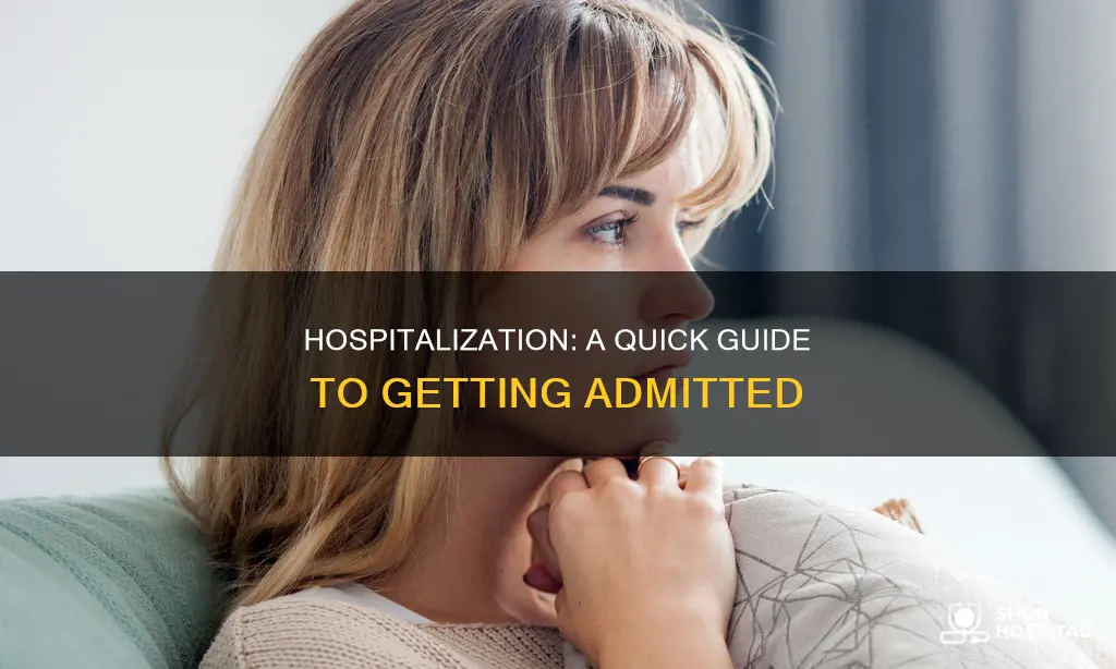 how to put yourself in hospital quickly