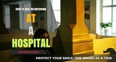 Volunteering: Leaving Hospital Work Behind