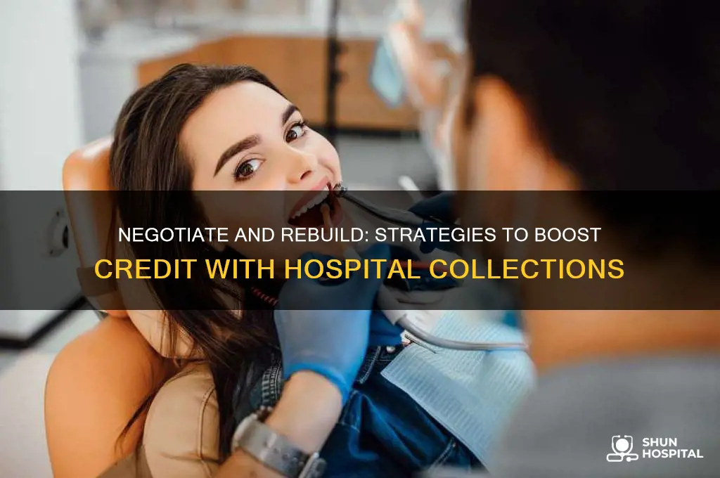 how to raise credit by deal with hospital collection agencies