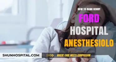 Strategies to Rank Highly at Henry Ford Hospital Anesthesiology