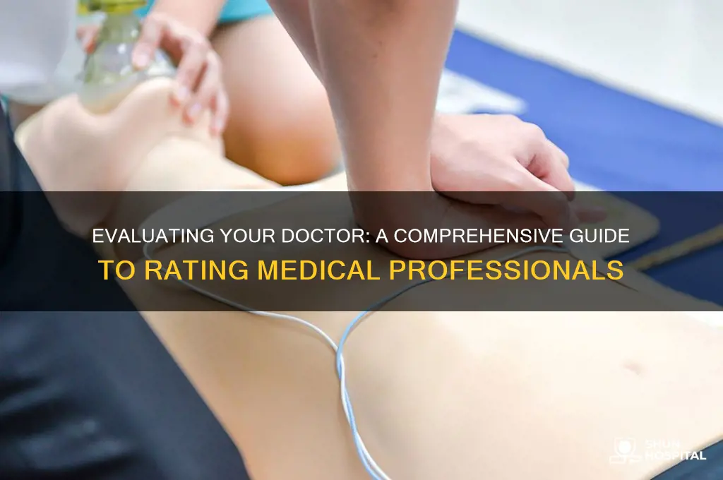 how to rate a doctor