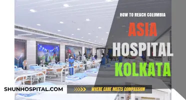 Navigate to Columbia Asia Hospital in Kolkata