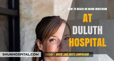 Contact Dr. Mark Widstrom: A Guide to Duluth Hospital Access
