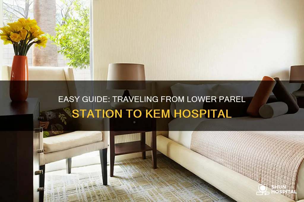 how to reach kem hospital from lower parel station