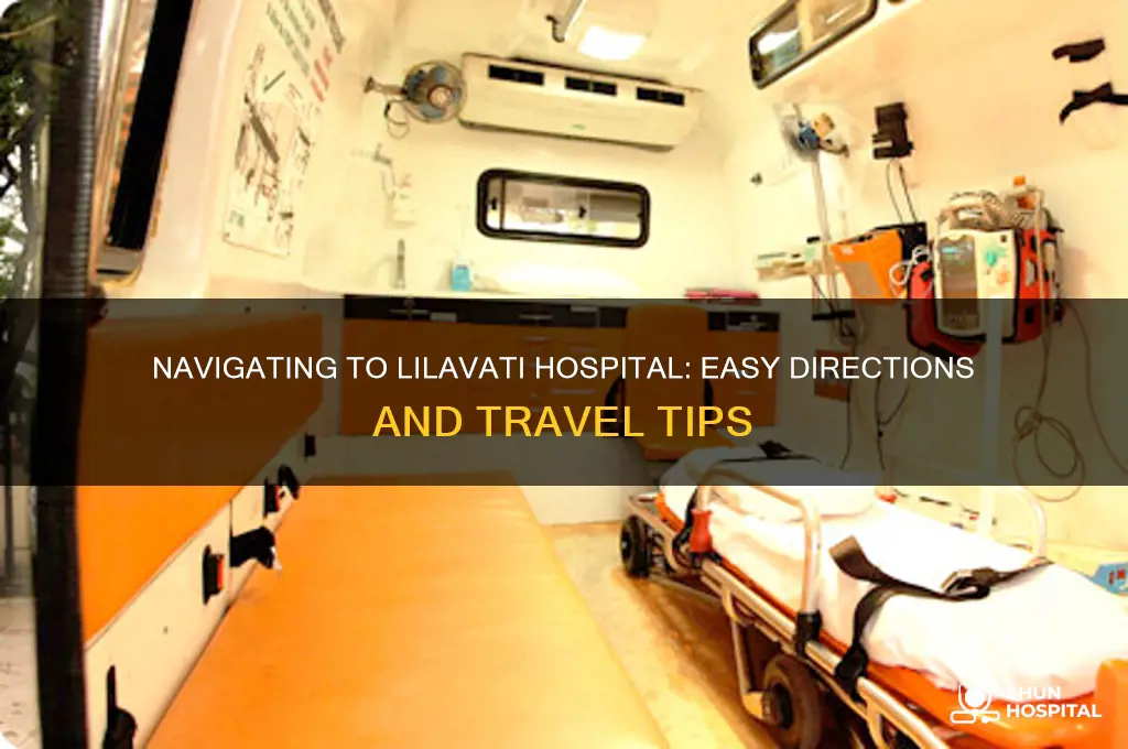 how to reach lilavati hospital