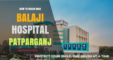 Navigate to Max Balaji Hospital in Patparganj