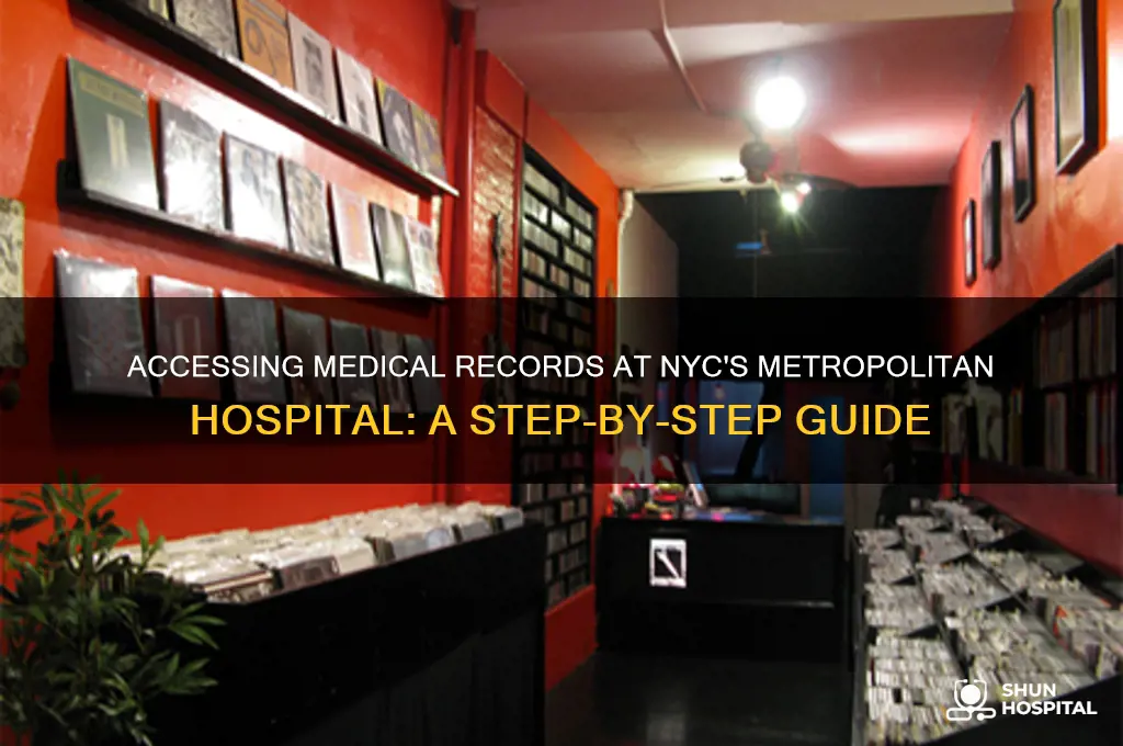 how to reach medical records at metropolitan hospital nyc