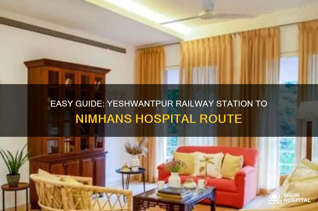 how to reach nimhans hospital from yeshwantpur railway station