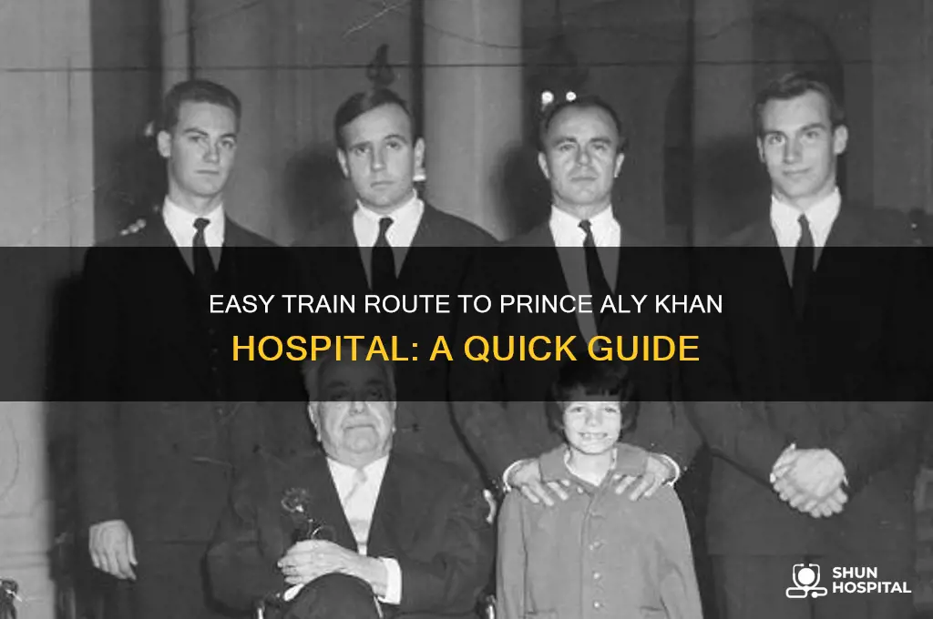 how to reach prince aly khan hospital by train