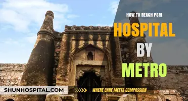 Navigating to PSRI Hospital: The Metro Way