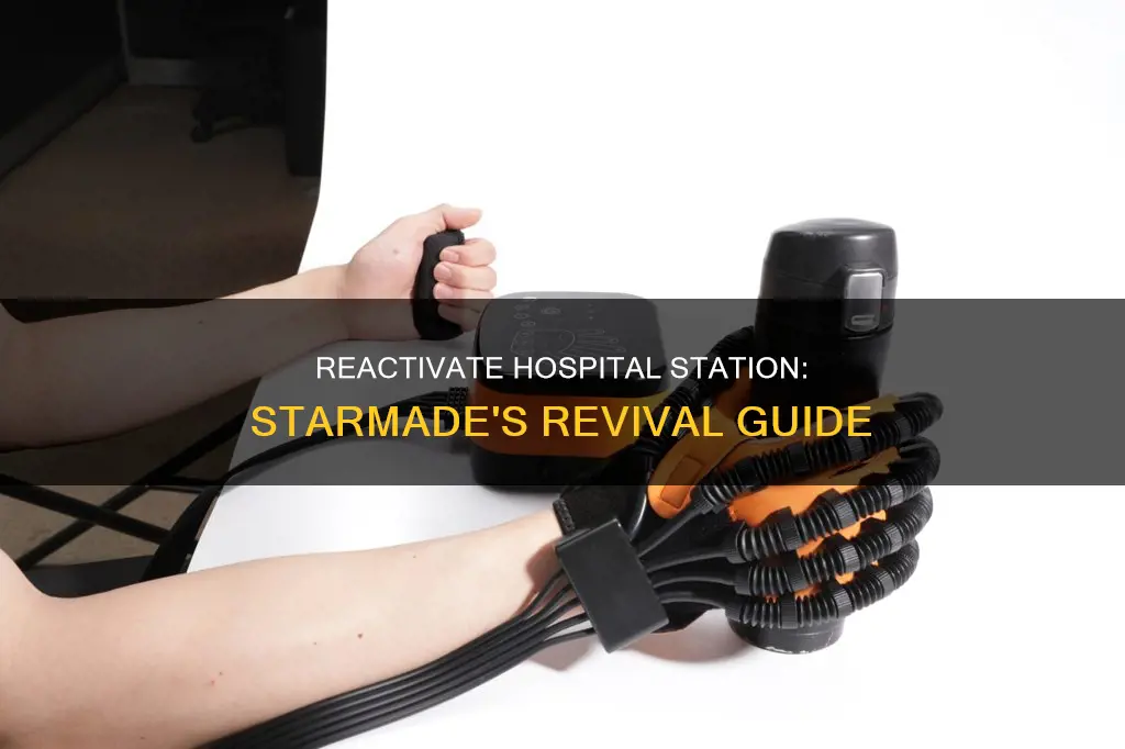 how to reactivate a hospital station starmade
