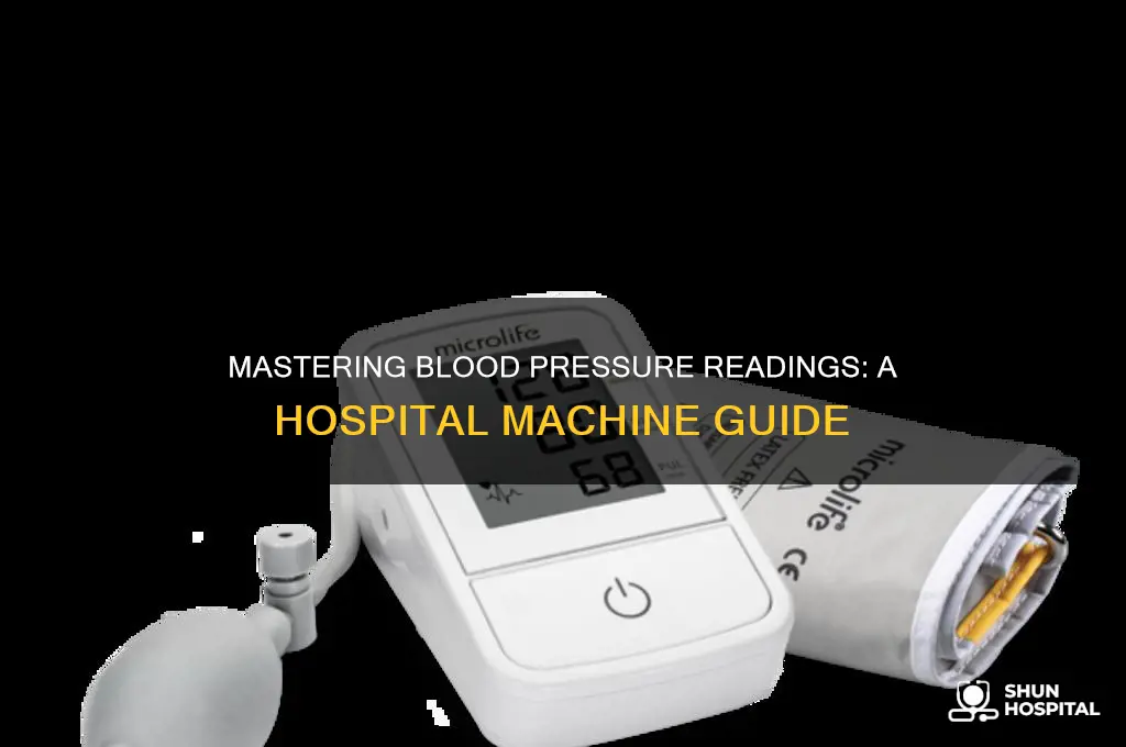 how to read a blood pressure machine in hospital