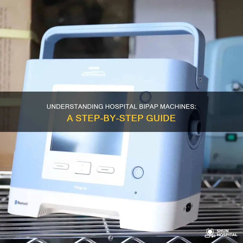 how to read a hospital bipap machine