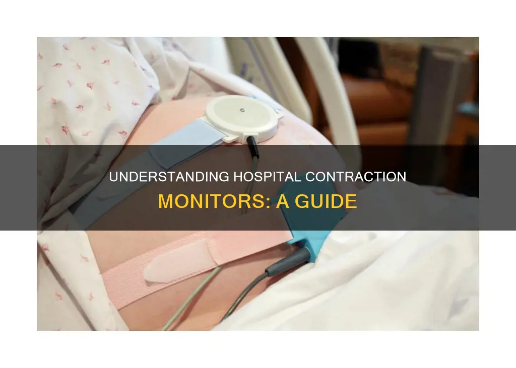 how to read a hospital contraction monitor