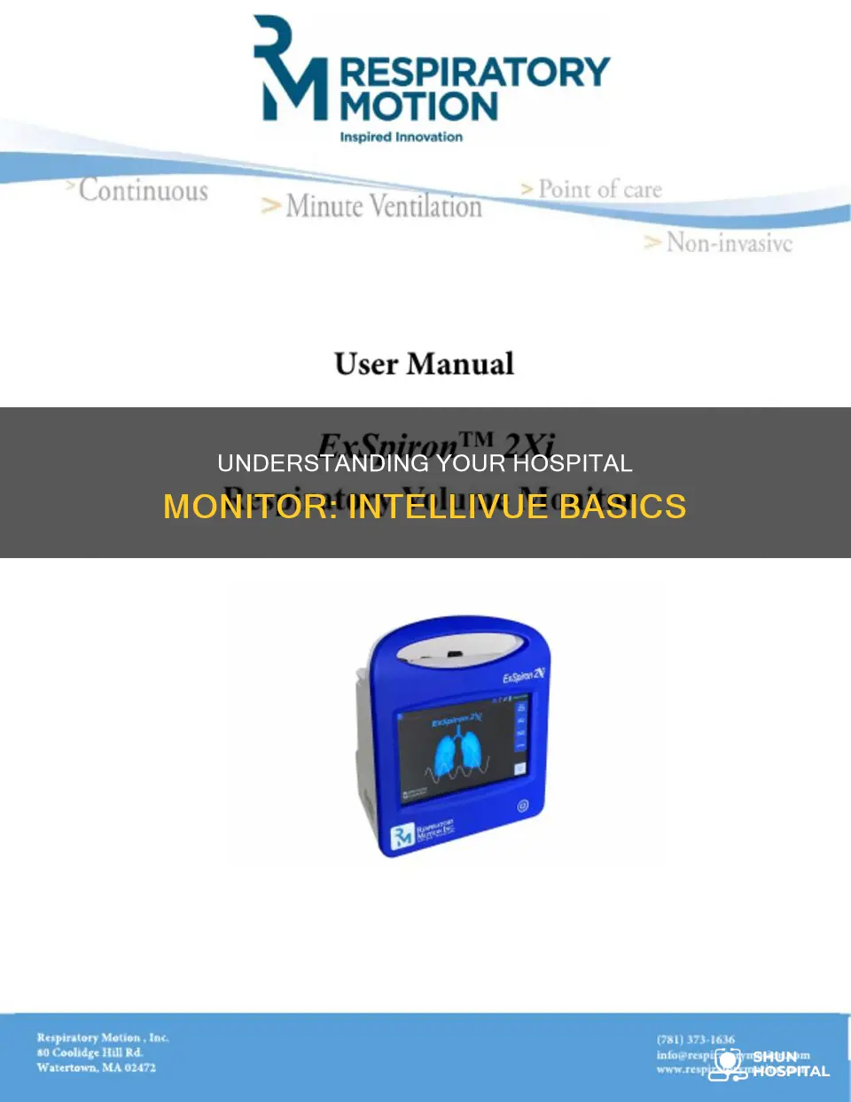 how to read a hospital monitor intellivue