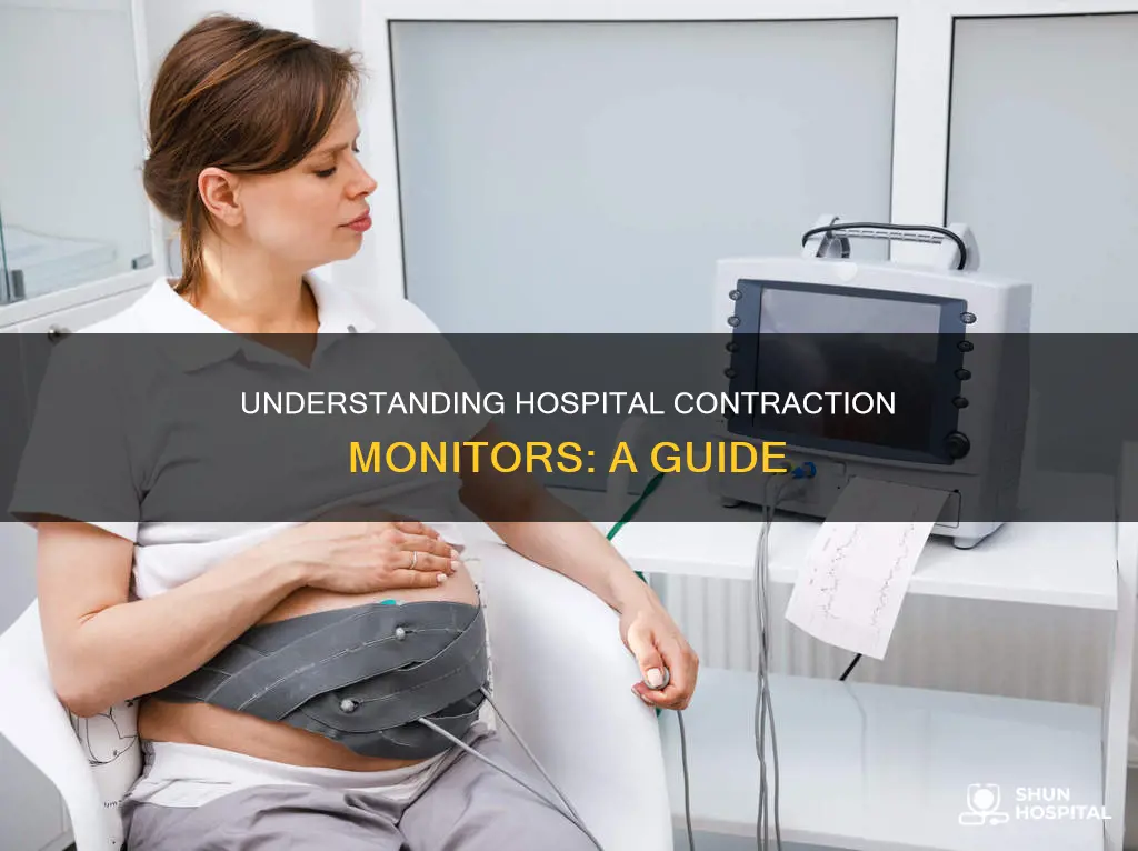 how to read contraction monitor in hospital