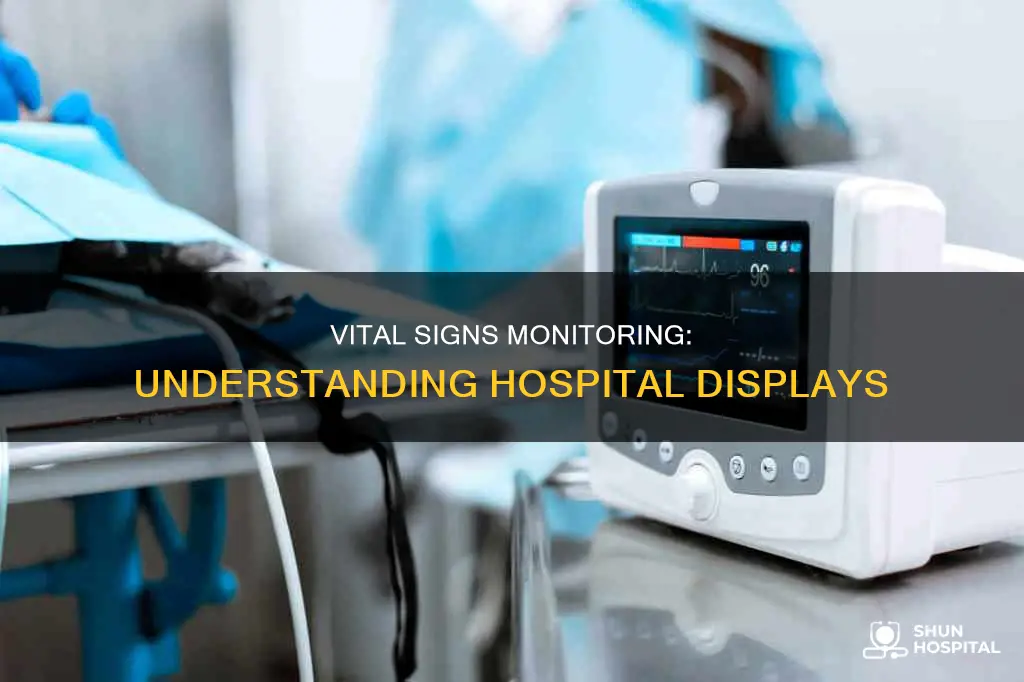 how to read hospital vital signs monitor
