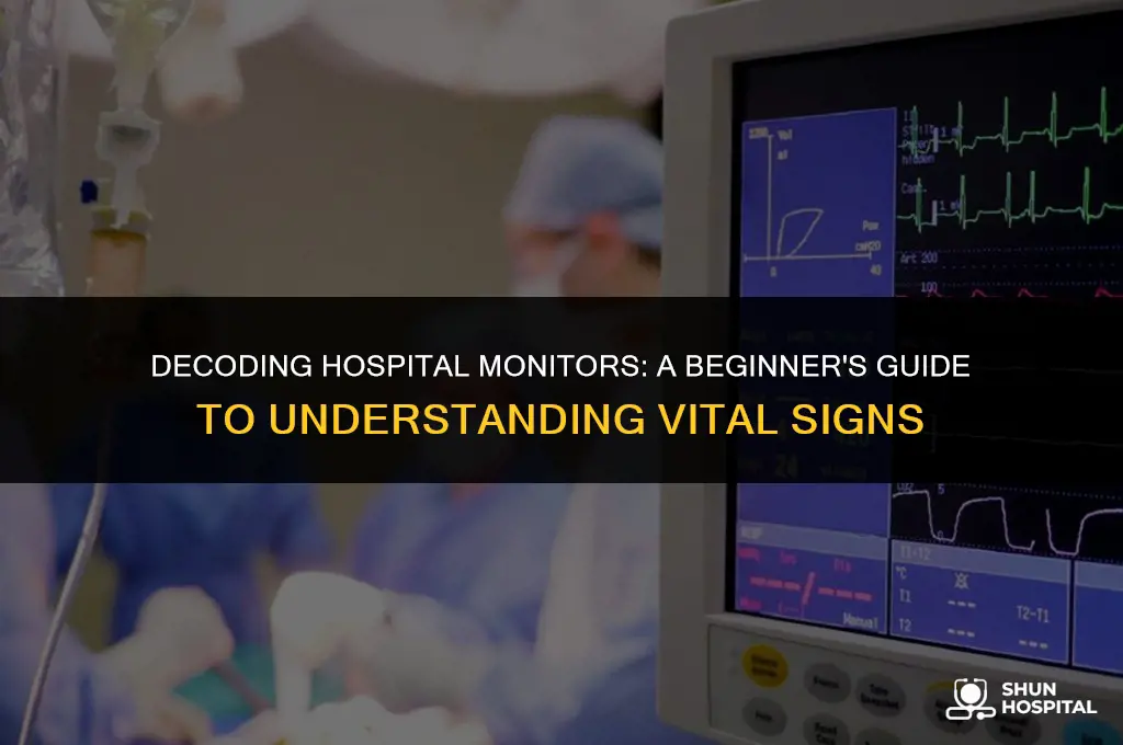 how to read monitor in hospital