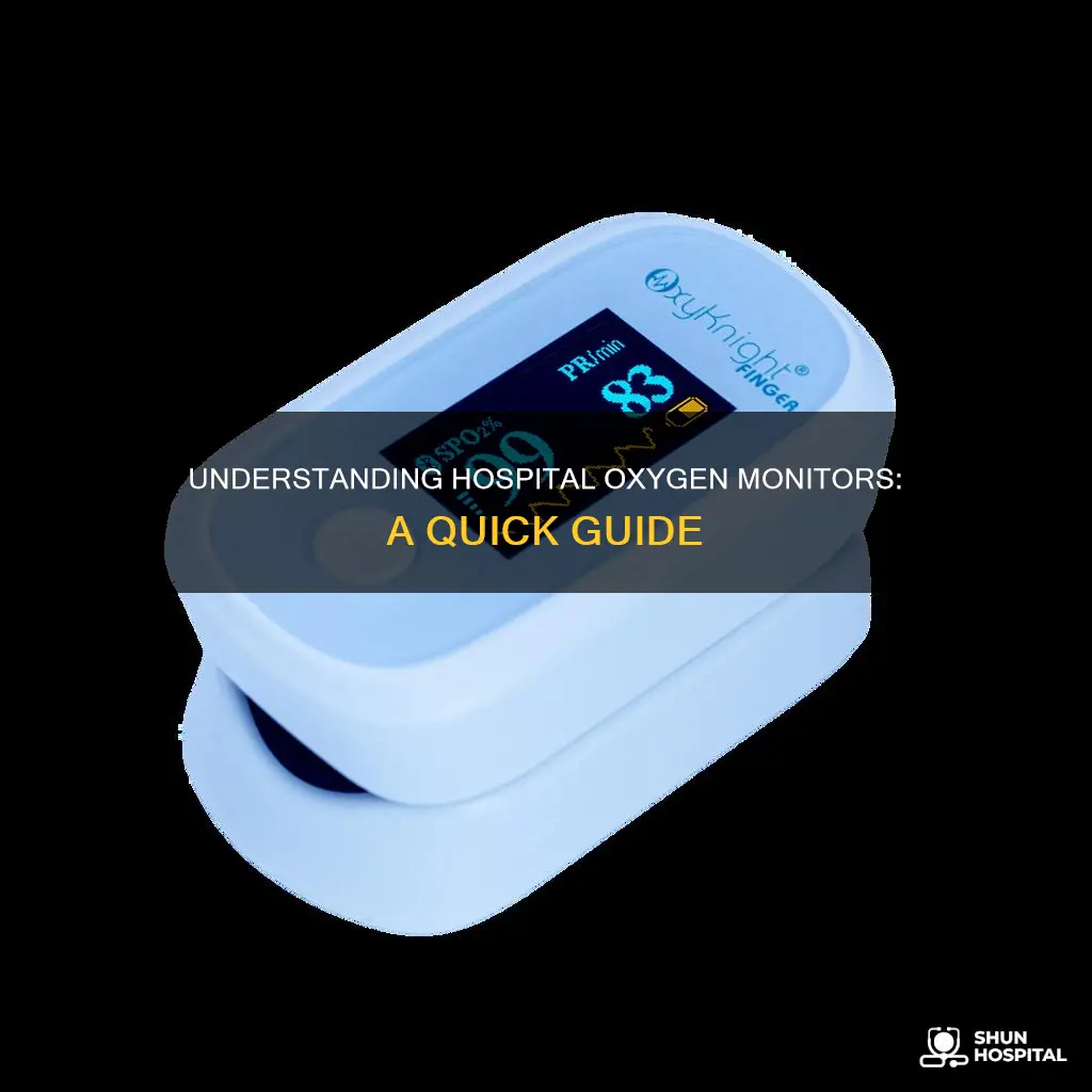 how to read oxygen monitor in hospital